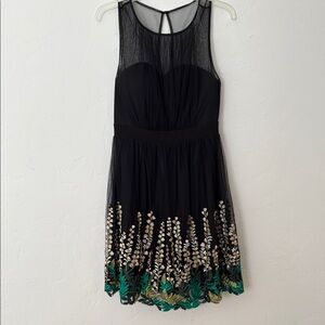 Geode from Modcloth Fit and Flare Cocktail Dress Size M